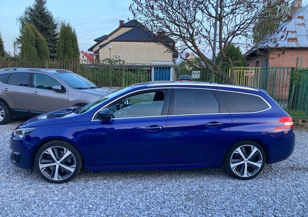 Peugeot 308 cena 34900 przebieg: 288000, rok produkcji 2014 z Puławy małe 121